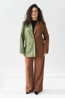 Жакет G-025 колорблок1 LegendStyle