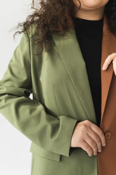 Жакет G-025 колорблок1 LegendStyle