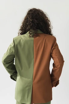 Жакет G-025 колорблок2 LegendStyle