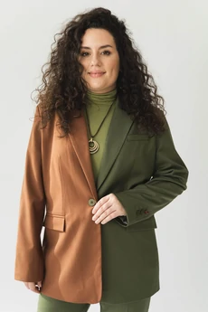 Жакет G-025 колорблок2 LegendStyle