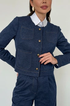 Жакет G-026 синий LegendStyle