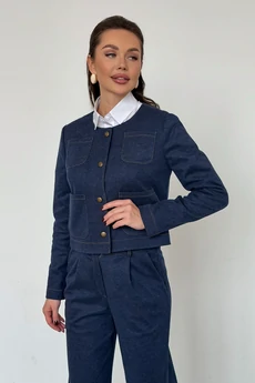 Жакет G-026 синий LegendStyle