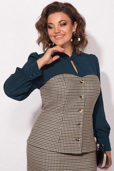 Костюм с юбкой 1236 Liliana-style