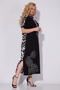 Платье 1307 черный Liliana-style