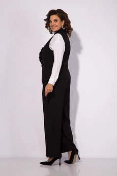 Костюм брючный 1338 черный Liliana-style