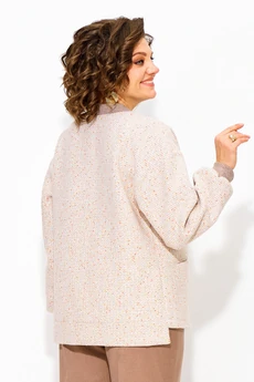 Жакет 1342 жемужное капучино Liliana-style