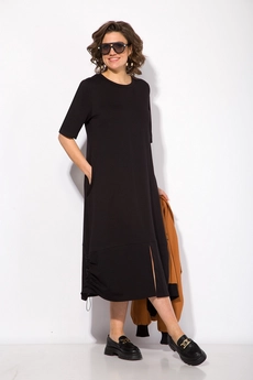 Костюм с платьем 1409 карамель Liliana-style