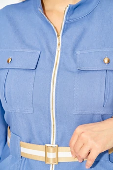 Платье 1416Н голубой Liliana-style