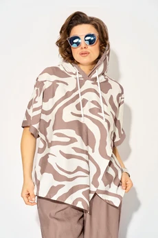 Костюм брючный 1438л капучино Liliana-style