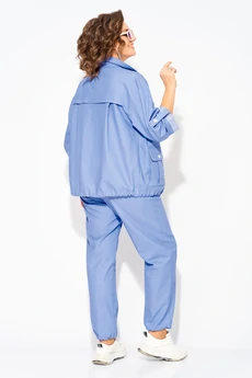 Костюм брючный 1445Н голубой Liliana-style