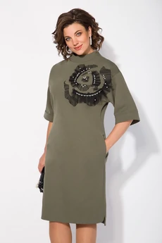 Платье 1464 хаки Liliana-style