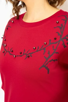 Платье 1490 алый Liliana-style