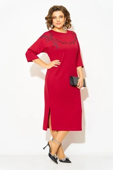 Платье 1490 алый Liliana-style