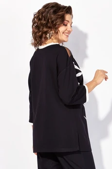 Туника 1495 черный Liliana-style