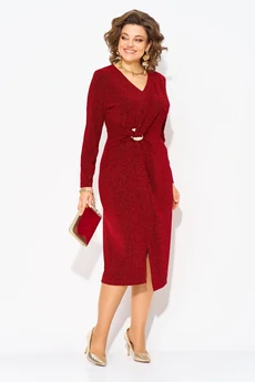 Платье 1497 красный Liliana-style