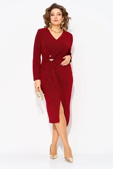 Платье 1497 красный Liliana-style