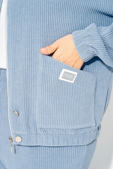 Костюм брючный 1503 голубой Liliana-style