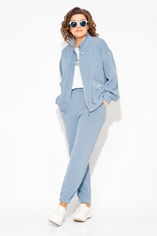Костюм брючный 1503 голубой Liliana-style
