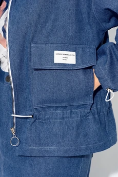 Костюм с юбкой 1504 джинс Liliana-style