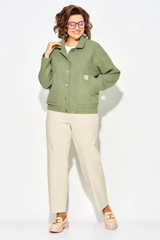 Бомбер 1506 фисташка Liliana-style