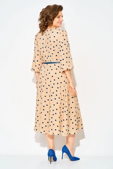 Платье 1511л бежевый Liliana-style