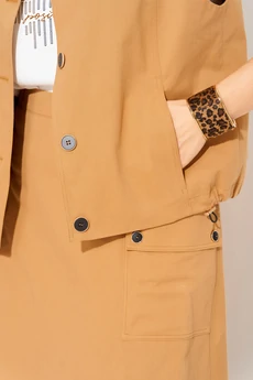 Костюм с юбкой 1512 карамель Liliana-style