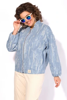 Бомбер 1517 джинсовый Liliana-style