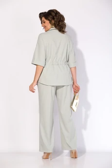 Костюм брючный 1518 мятный Liliana-style