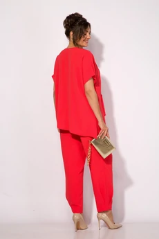 Костюм брючный 1525 коралл Liliana-style