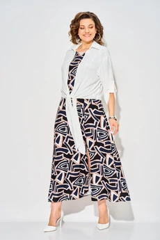 Костюм с платьем 1530К-н Liliana-style