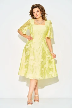 Платье 1532 лимонный Liliana-style