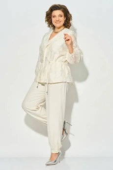 Костюм брючный 1535 экрю Liliana-style