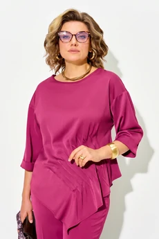 Костюм брючный 1556 бургунди Liliana-style