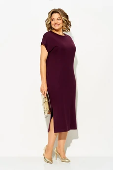 Костюм с платьем 1565 бургунди Liliana-style