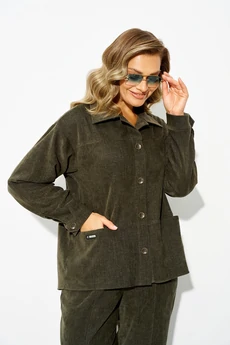 Костюм брючный 1569 зеленый Liliana-style