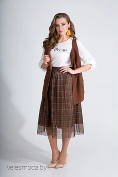 Костюм с юбкой 755 Liliana-style