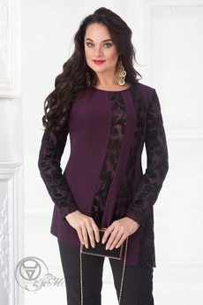 Туника 681 слива Liliana-style