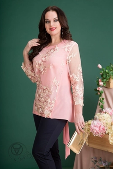 Туника 685N нежно-розовый Liliana-style