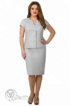 Костюм с юбкой 1566 Linia-L