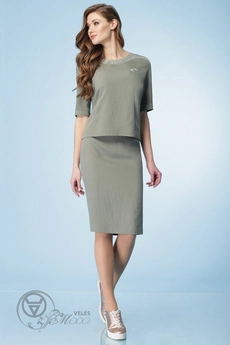 Костюм с юбкой 1627 Linia-L