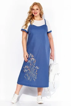 Платье 2119 синий Linia-L