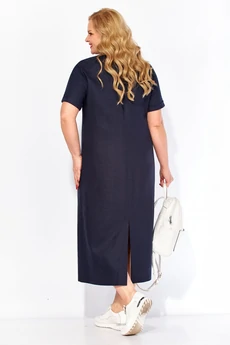 Платье 2120 темно-синий Linia-L