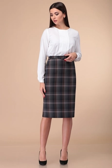 Юбка 022 темный Linia-L