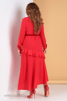 Платье 722 красный Liona