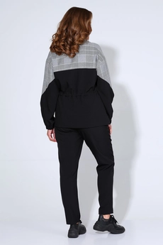 Костюм брючный 802 черный Liona