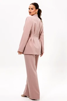 Костюм брючный 954 пудра Liona