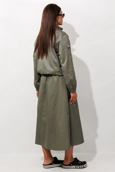 Костюм с юбкой 972 хаки Liona