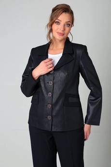 Костюм брючный 3480 темно-синий Liona