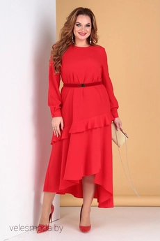 Платье 722 красный Liona