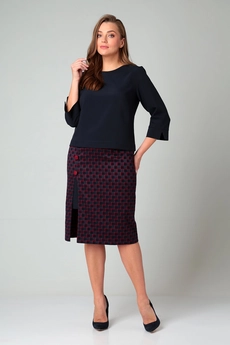 Костюм с юбкой 854 Liona